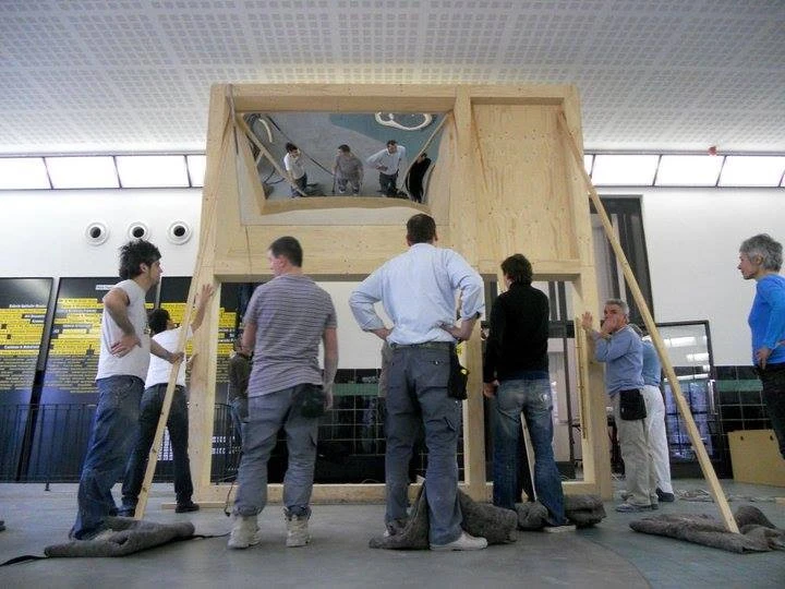 Precision in action: Our team during the 3-year technical partnership with WIELS, Brussels