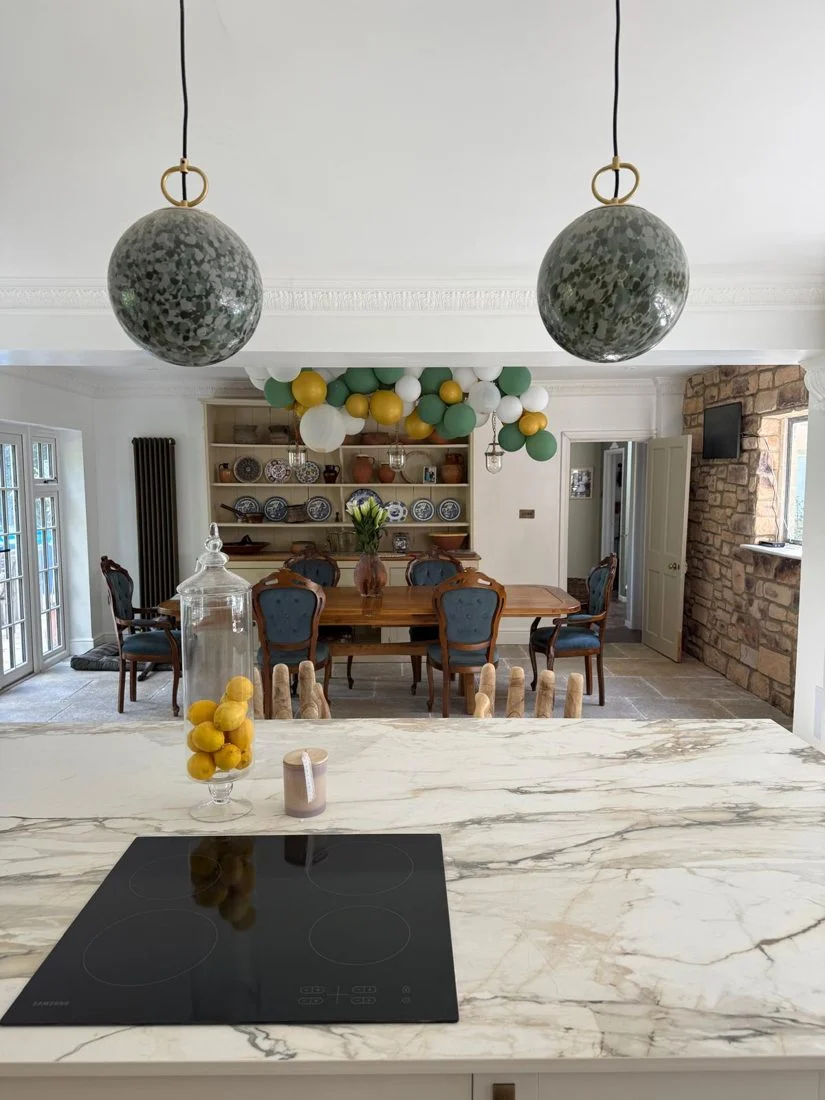 The completed kitchen and dining area from the same DaNeW renovation project.
